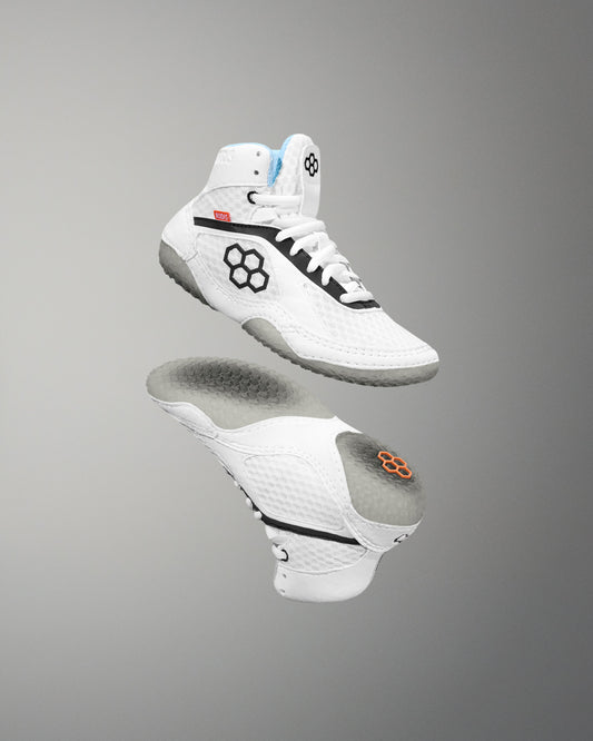 RUDIS Alpha 2.0 Youth Wrestling Shoes - Ghost White