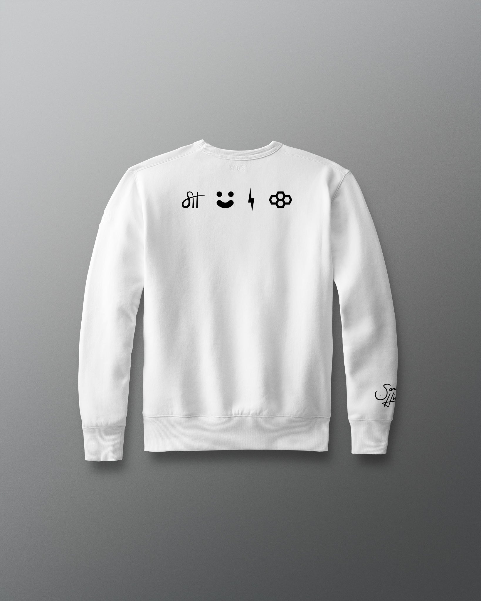 RUFFLOG R&R LOGO MOCK NECK SHIRTS ホワイト Mockneck – RUFFLOG