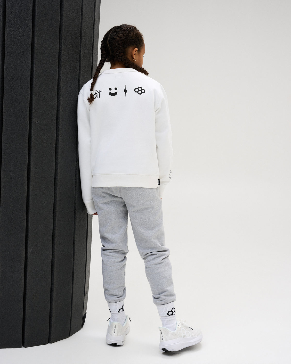 SH Smile Youth Comfort Fleece Crewneck