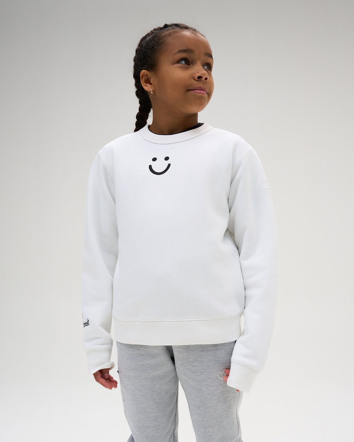 SH Smile Youth Comfort Fleece Crewneck
