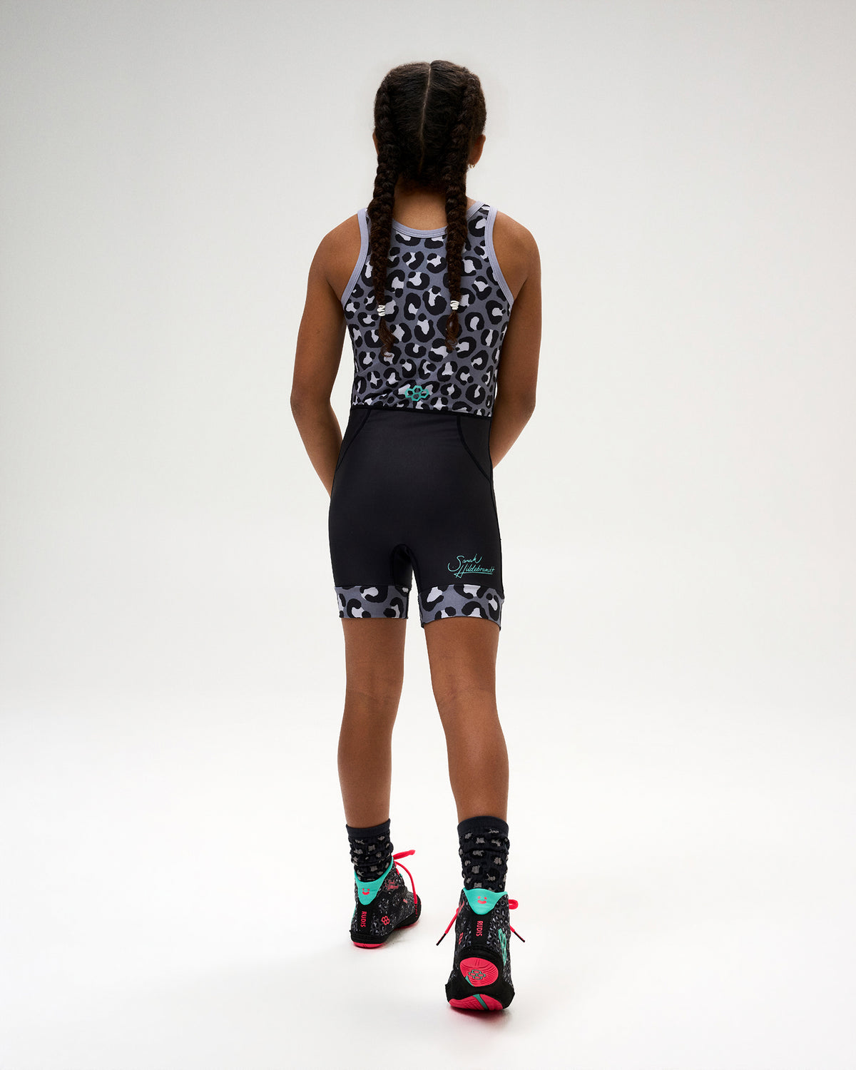 SH Leopard Girl's Elite 2.0 Singlet