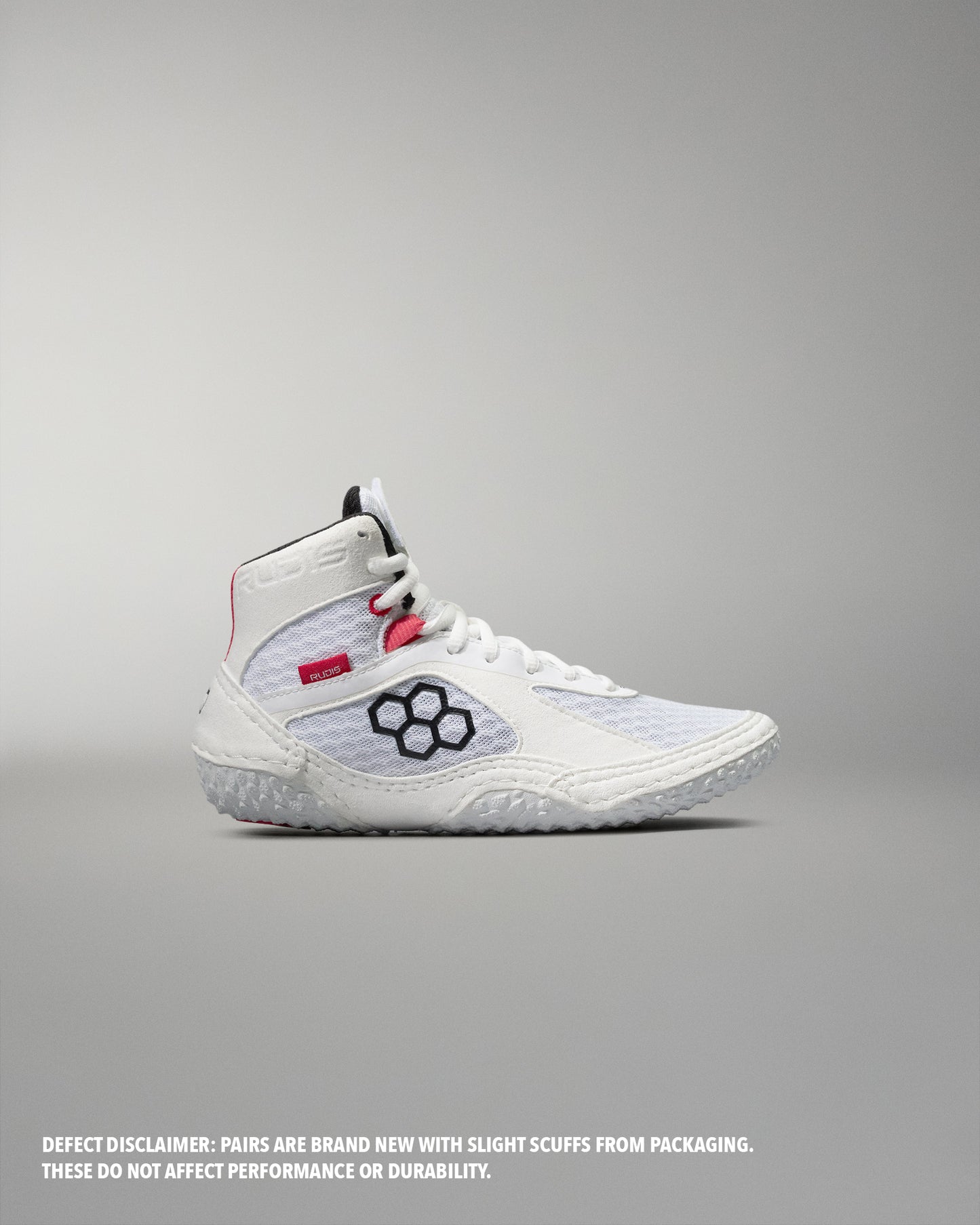 RUDIS Alpha 2.0 Youth Wrestling Shoes - Crimson Ice