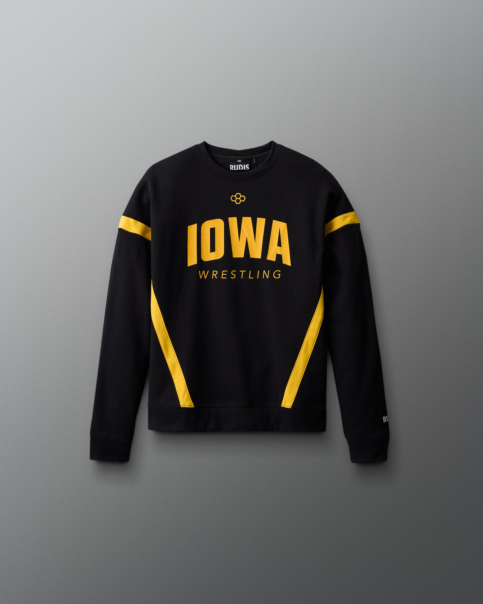 Iowa Basic Block Youth Hoodie - Gold main image 1