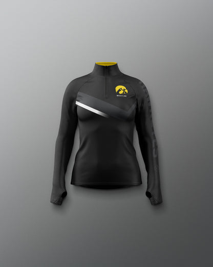Iowa Wrestling Sublimated Girl's Elite 1/4 Zip