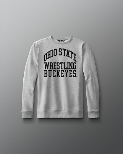 Ohio State Wrestling Buckeyes Youth Crewneck