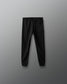 Black pants on a gray background