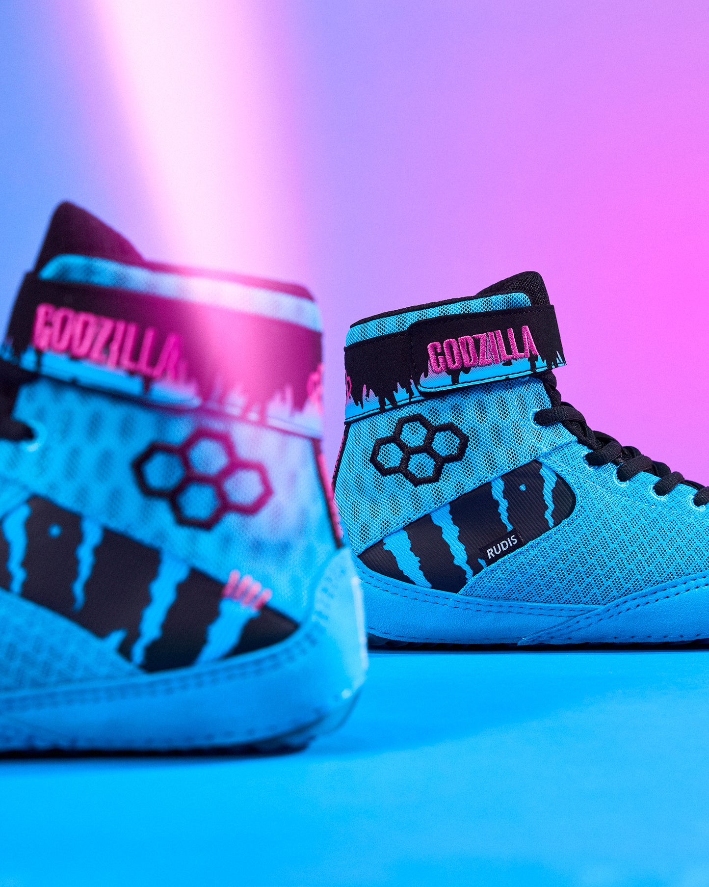Godzilla Samurai Speed Youth Wrestling Shoes - Godzilla