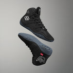 JB1 Youth Wrestling Shoes - Black Metal