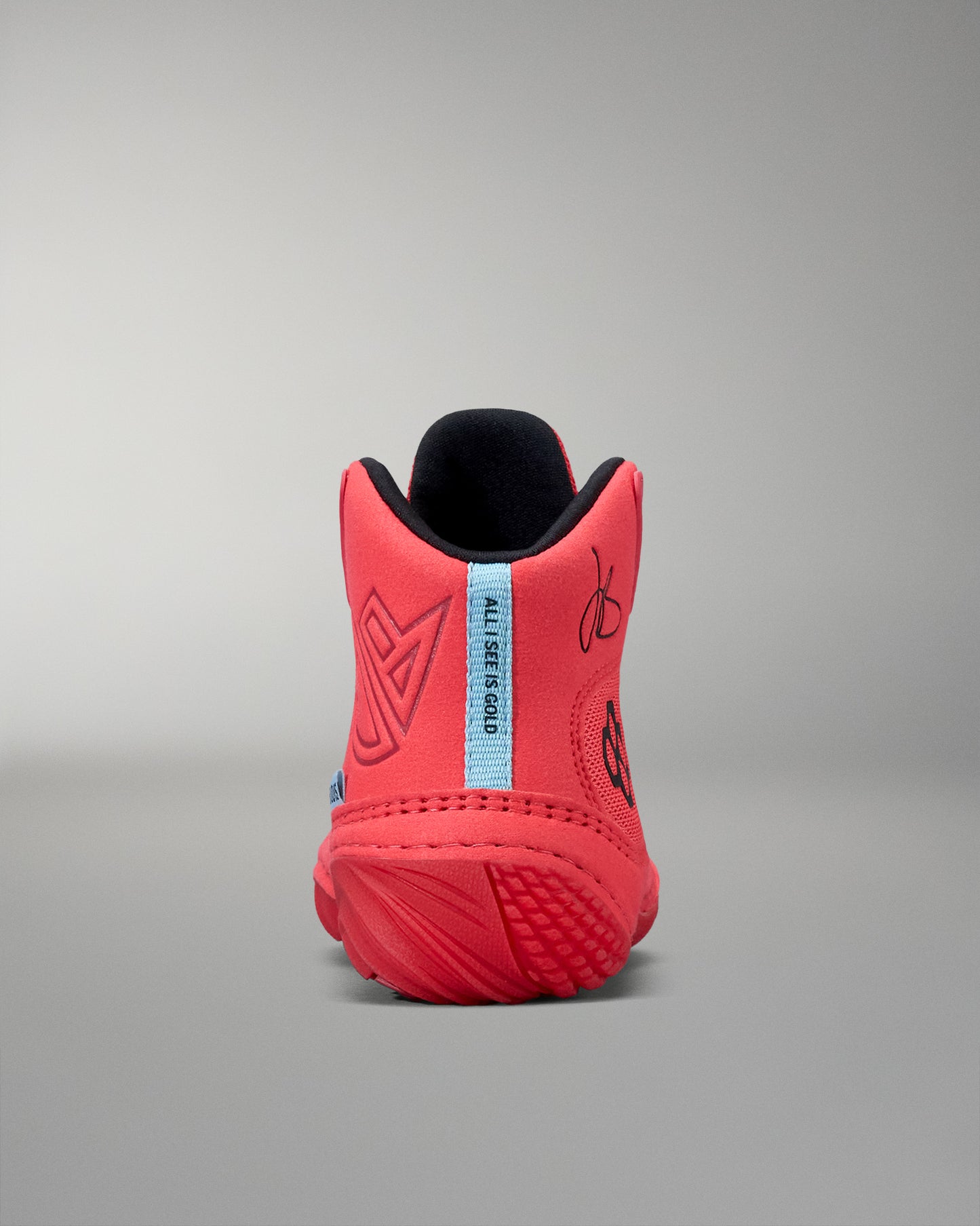 JB1 Youth Wrestling Shoes - Fire Red