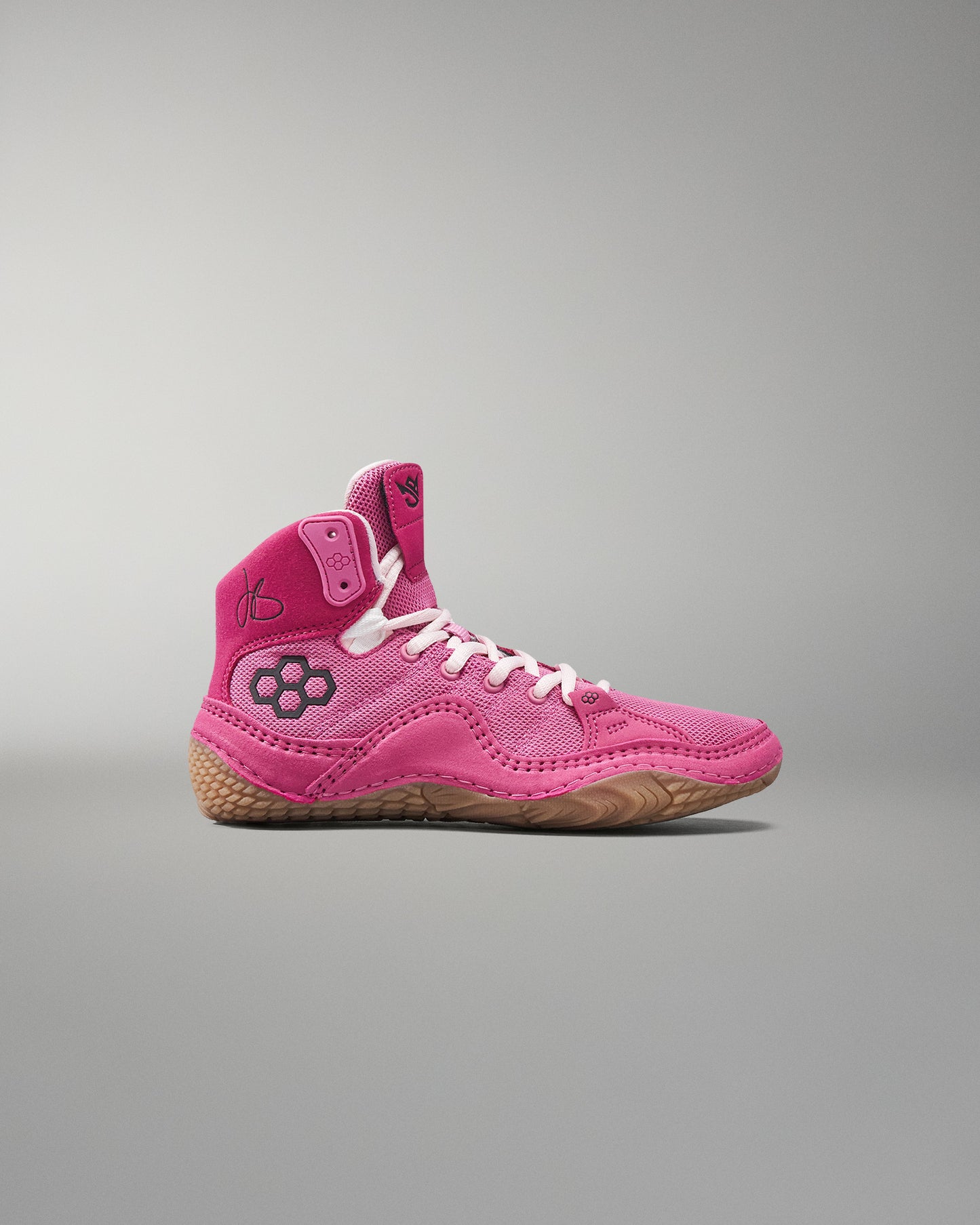 JB1 Youth Wrestling Shoes - Gum Doubles