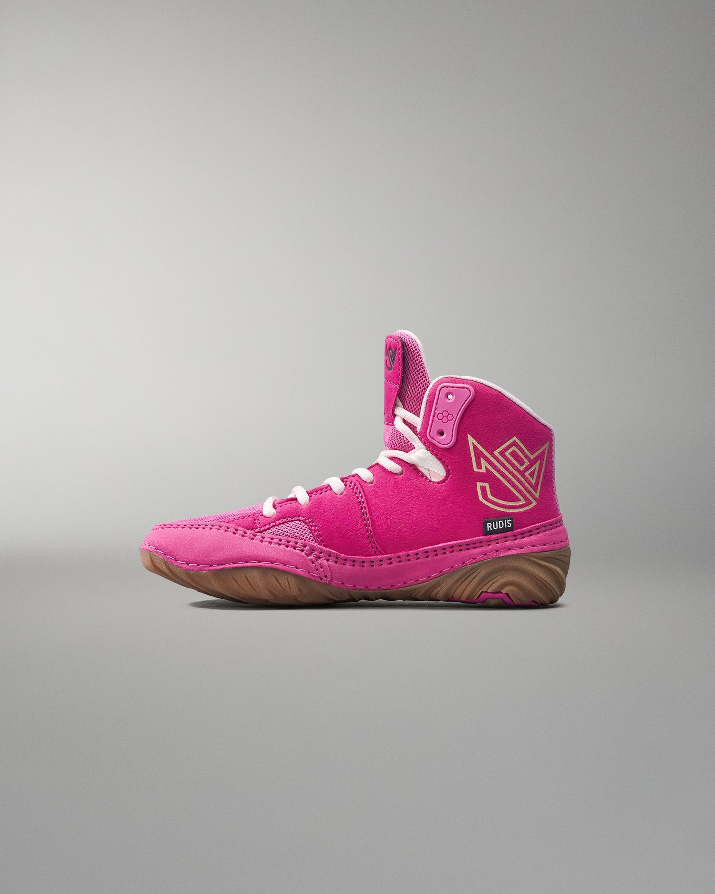 JB1 Youth Wrestling Shoes - Gum Doubles