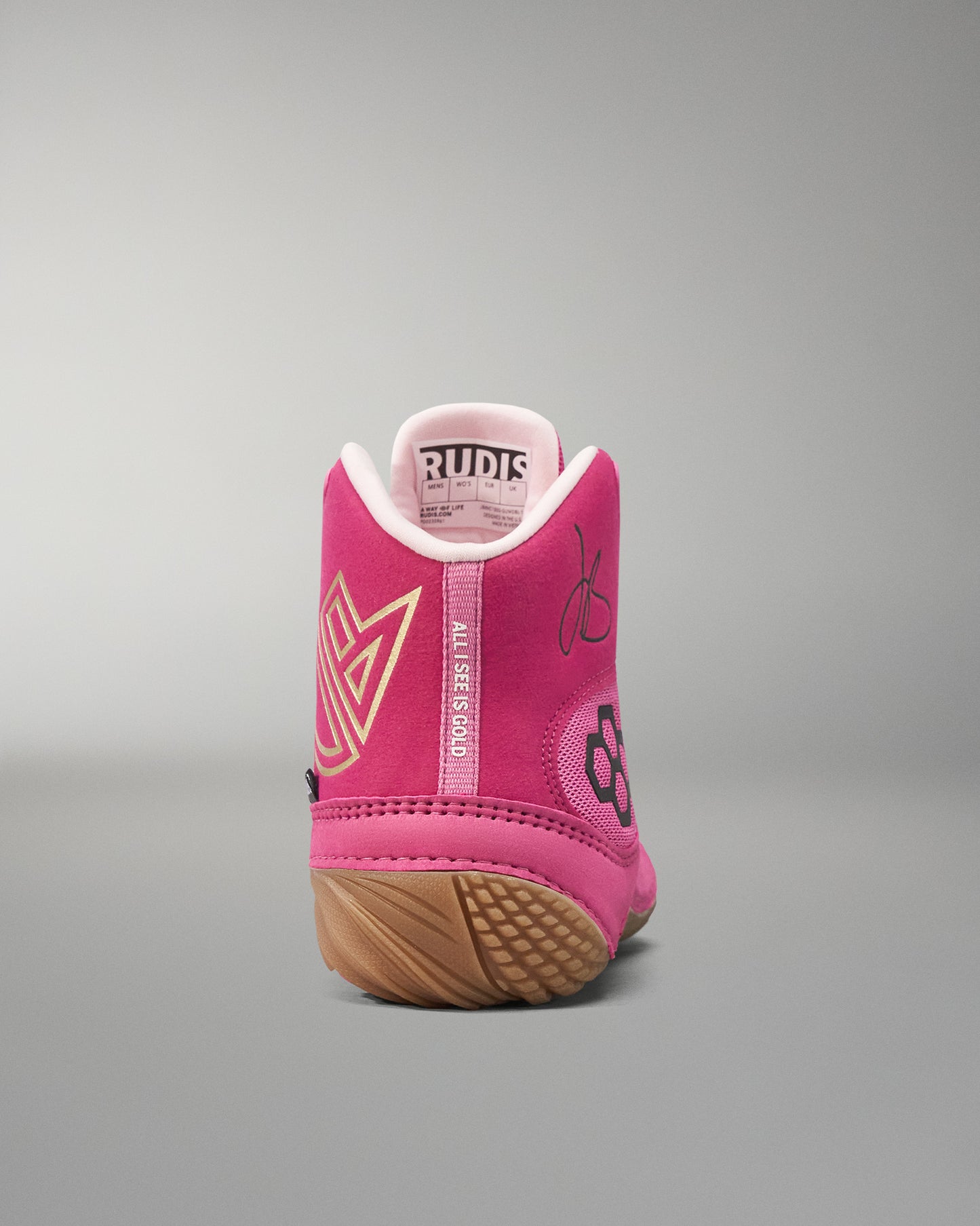 JB1 Youth Wrestling Shoes - Gum Doubles
