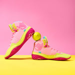 JB1 Youth Wrestling Shoes - Pink Lemonade