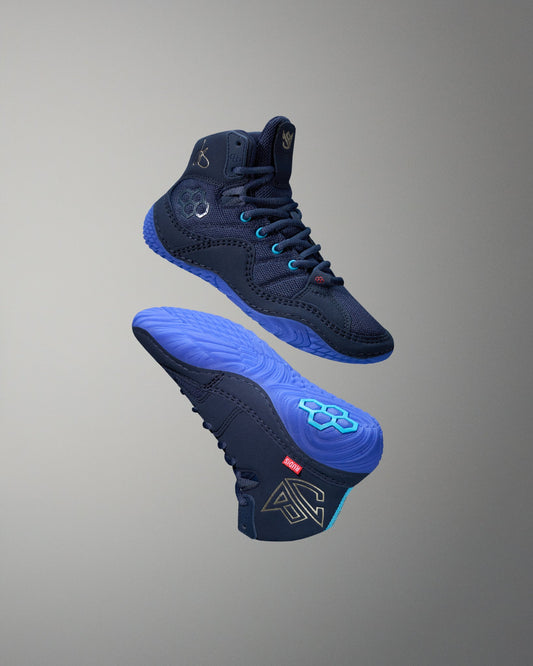 JB1 Youth Wrestling Shoes - Electric Blue