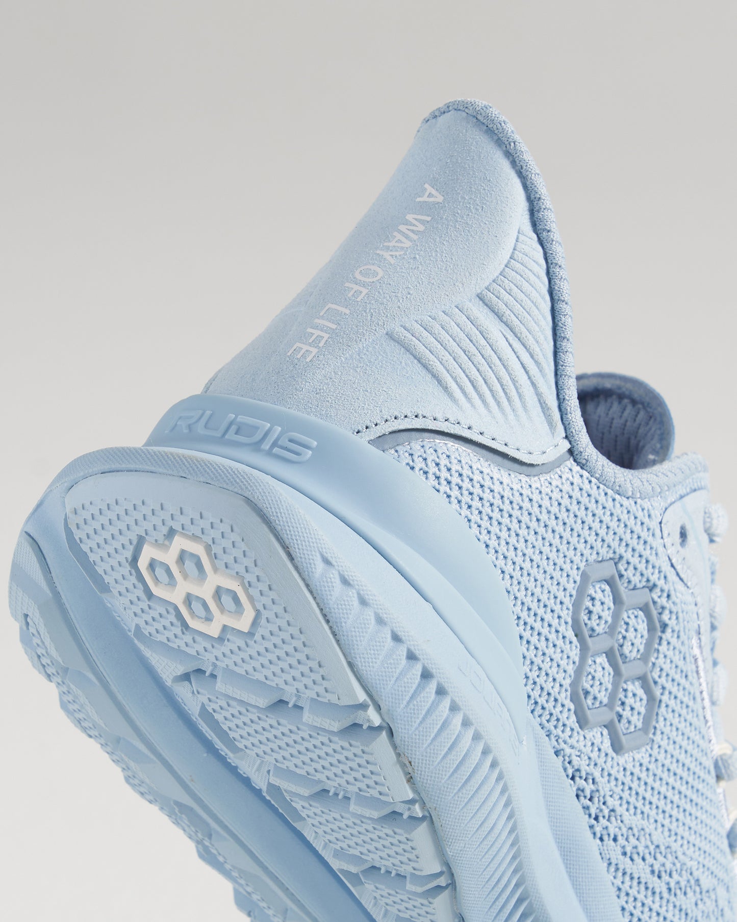 RUDIS Journey Knit Youth Training Shoes - Sky Blue