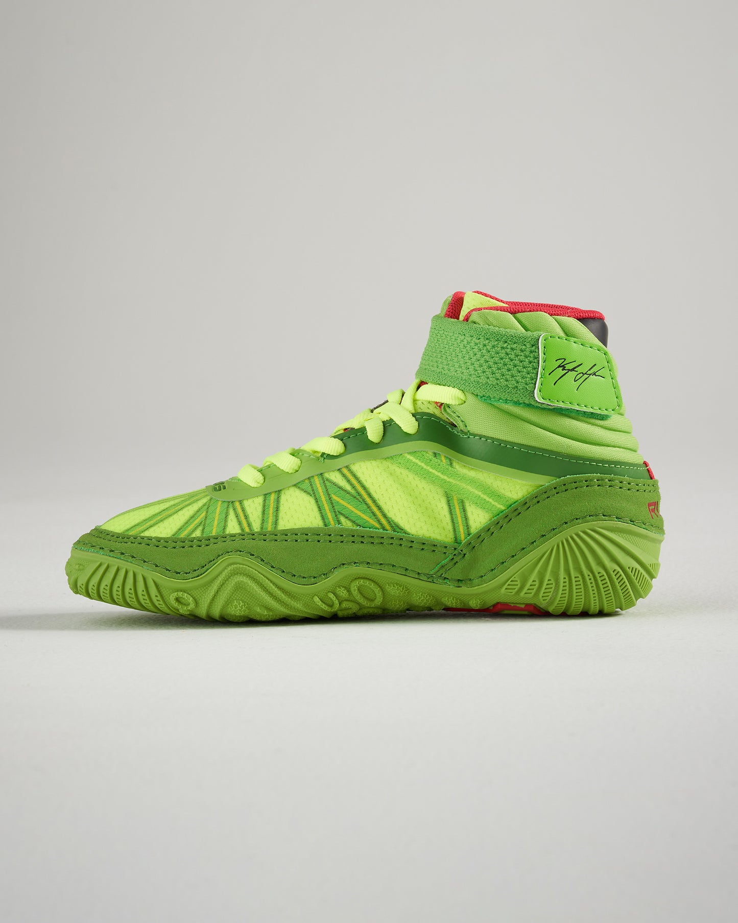 KS Turbine Adult Wrestling Shoes Green Viper RUDIS