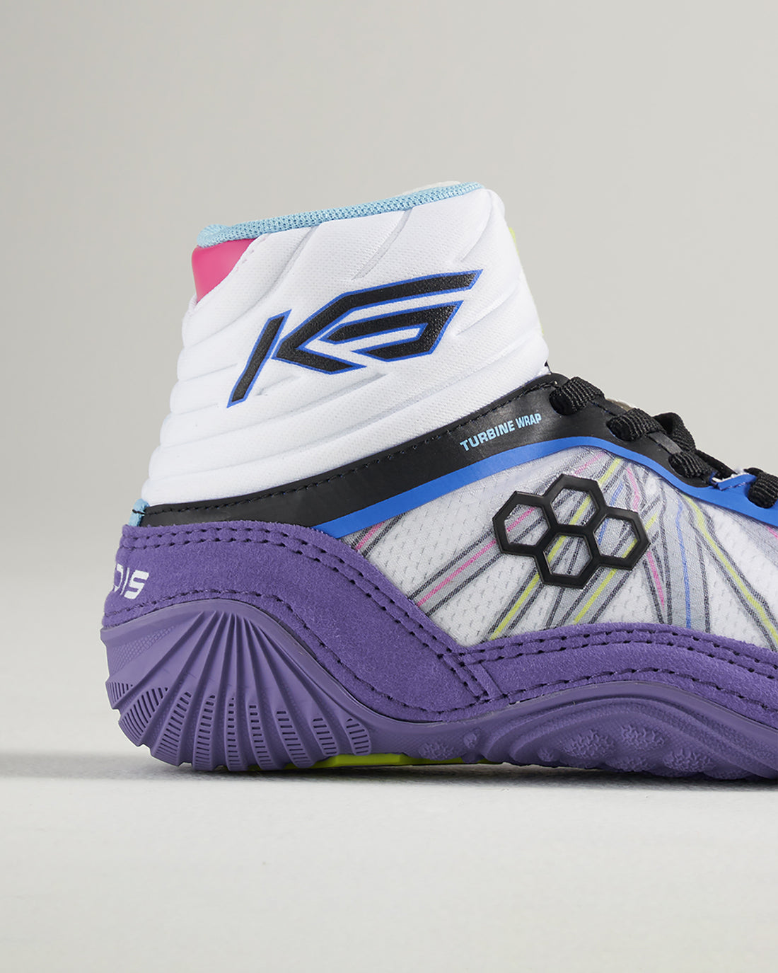 KS Turbine Youth Wrestling Shoes Purple Cosmo RUDIS