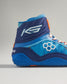 KS Turbine Youth Wrestling Shoes - World Wide Blue