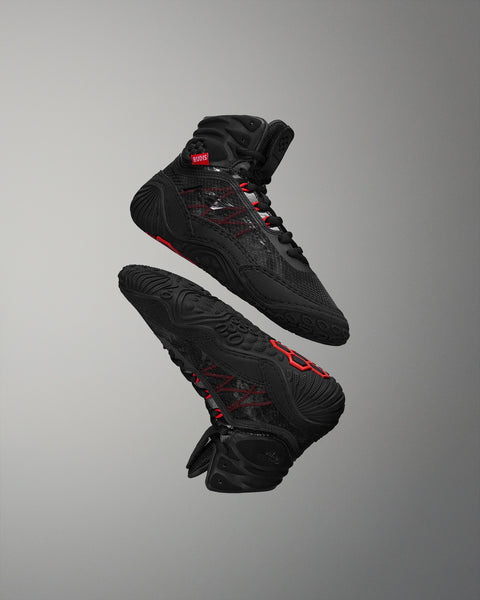 RUDIS KS Infinity Edge Youth Wrestling Shoes - Carbon Black
