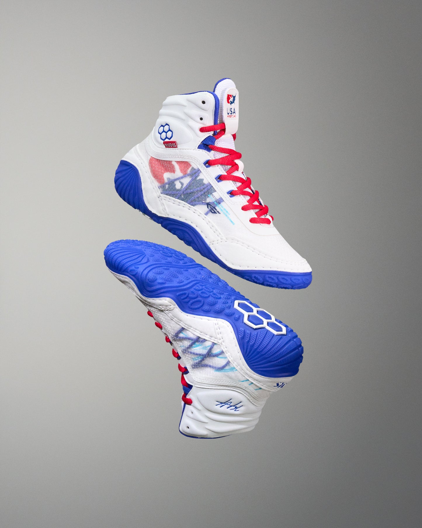 RUDIS KS Infinity Edge Youth Wrestling Shoes - USA