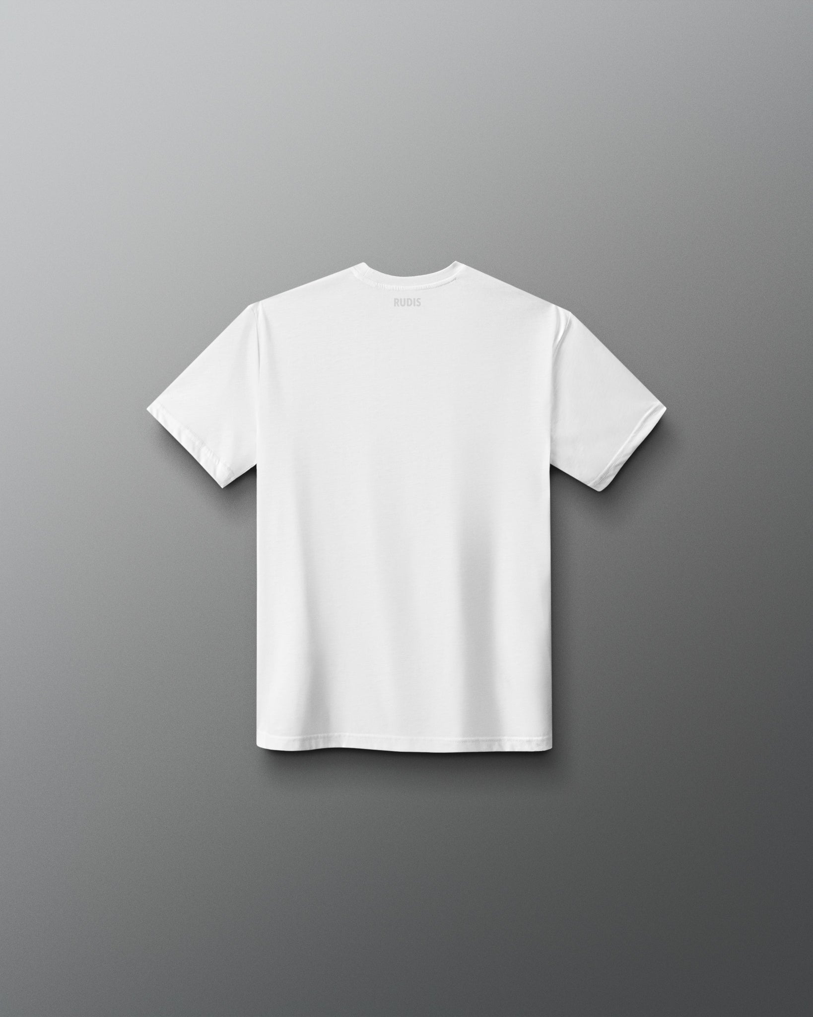 White t-shirt with 'A Way of Life' text on a gray background