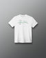 White RUDIS Youth Elite Super Soft T-Shirt featuring Andrew McAdorey's signature in green across the chest with RUDIS Lacrosse branding and #2 graphic.