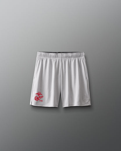 USMC Wrestling Emblem 8" 2.0 Youth Mesh Shorts
