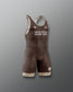 Brown wrestling singlet with 'United States Marine Corps' text on a gray background