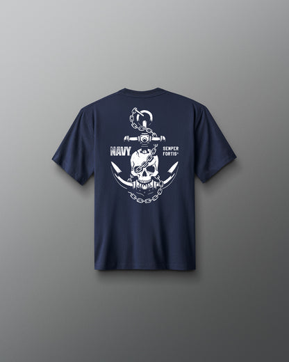 U.S. Navy Skull Youth Heavyweight T-Shirt