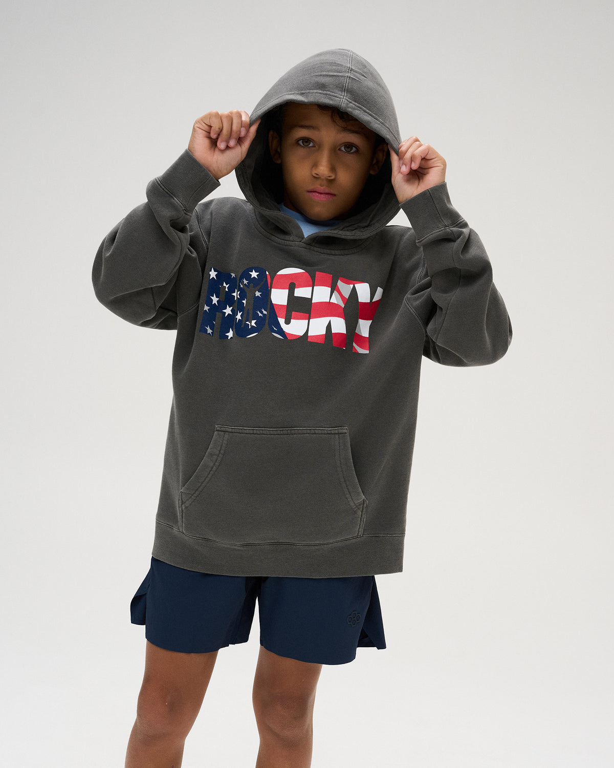 Rocky USA Stars and Stripes Youth Pigment Dye Hoodie