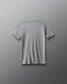 Gray t-shirt on a gray background
