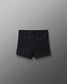 Black shorts on a gray background