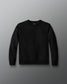 Pull ras du cou en polaire épaisse RUDIS Titan pour jeunes - Noir