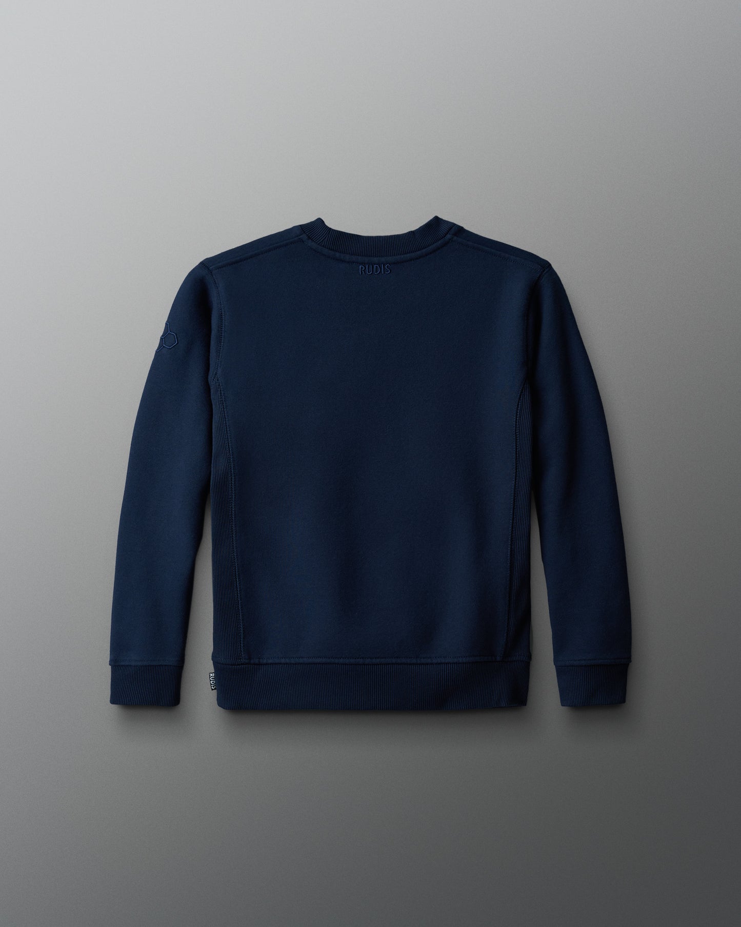RUDIS Titan Heavyweight Fleece Youth Crewneck - Navy