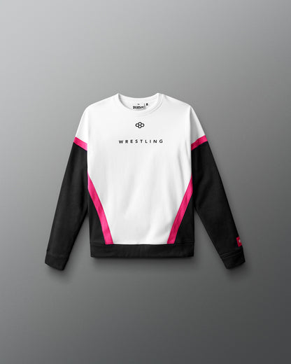 Wrestling Youth Colorblock Crewneck