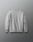Gray sweatshirt on a gray background
