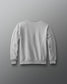 Gray sweatshirt on a gray background