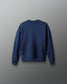 Navy sweatshirt on a gray background