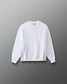 White sweatshirt on a gray background