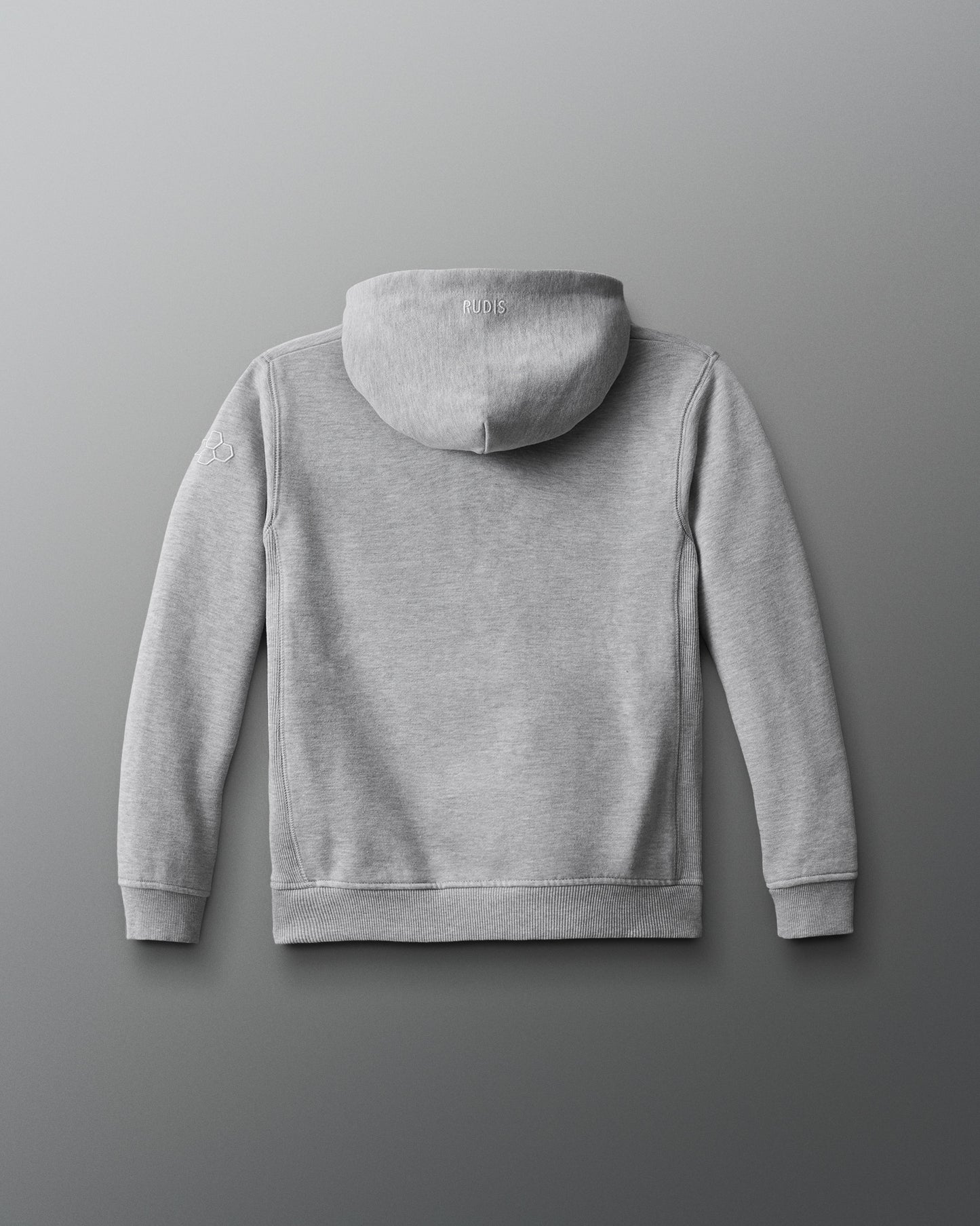RUDIS Titan Heavyweight Fleece Youth Hoodie - Athletic Gray