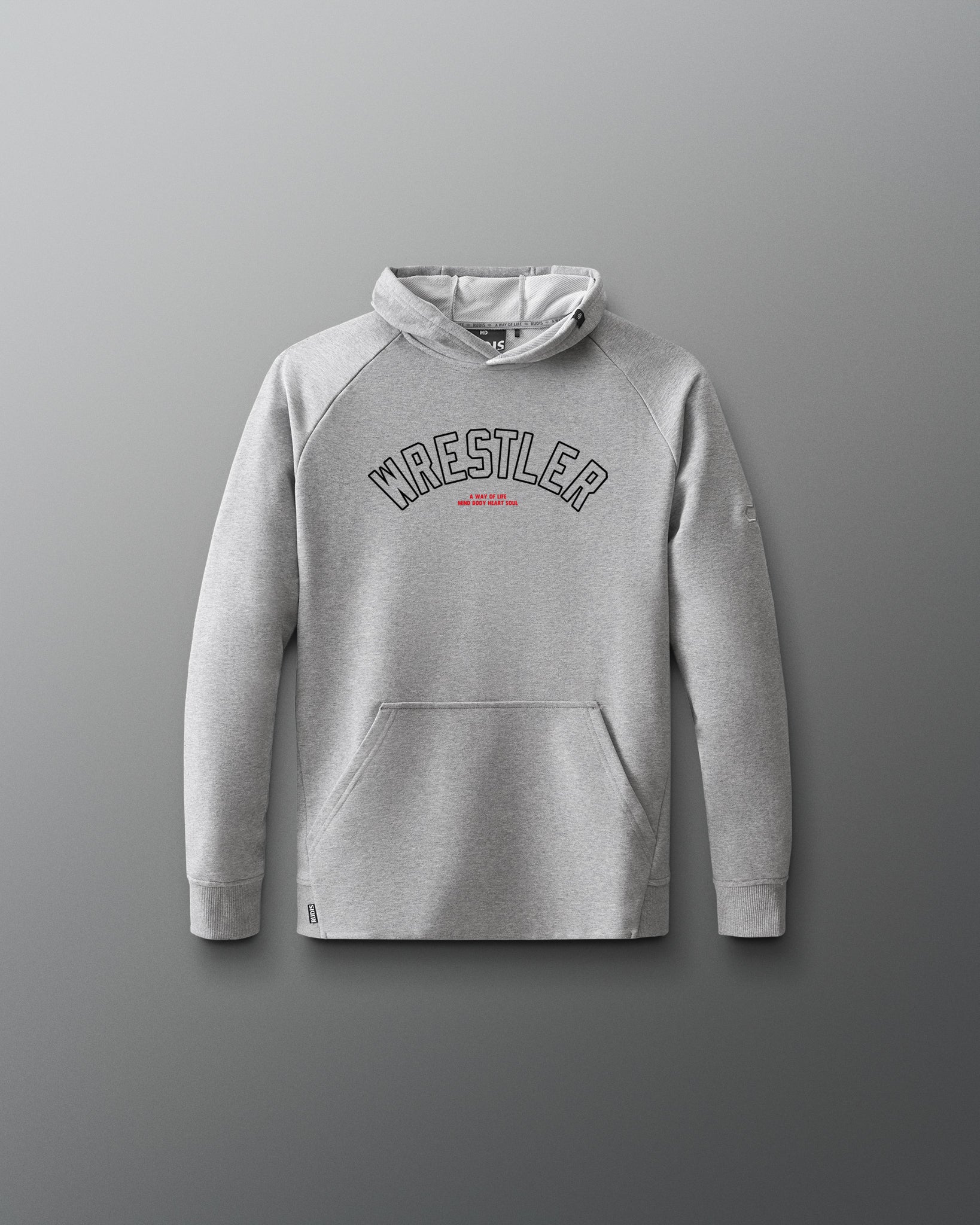 RUDIS Wrestler Arched Youth Elite Terry Hoodie - Stand Strong, Compete ...