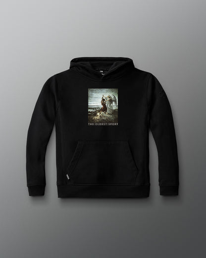 Sweat à capuche épais pour jeunes Divine Struggle