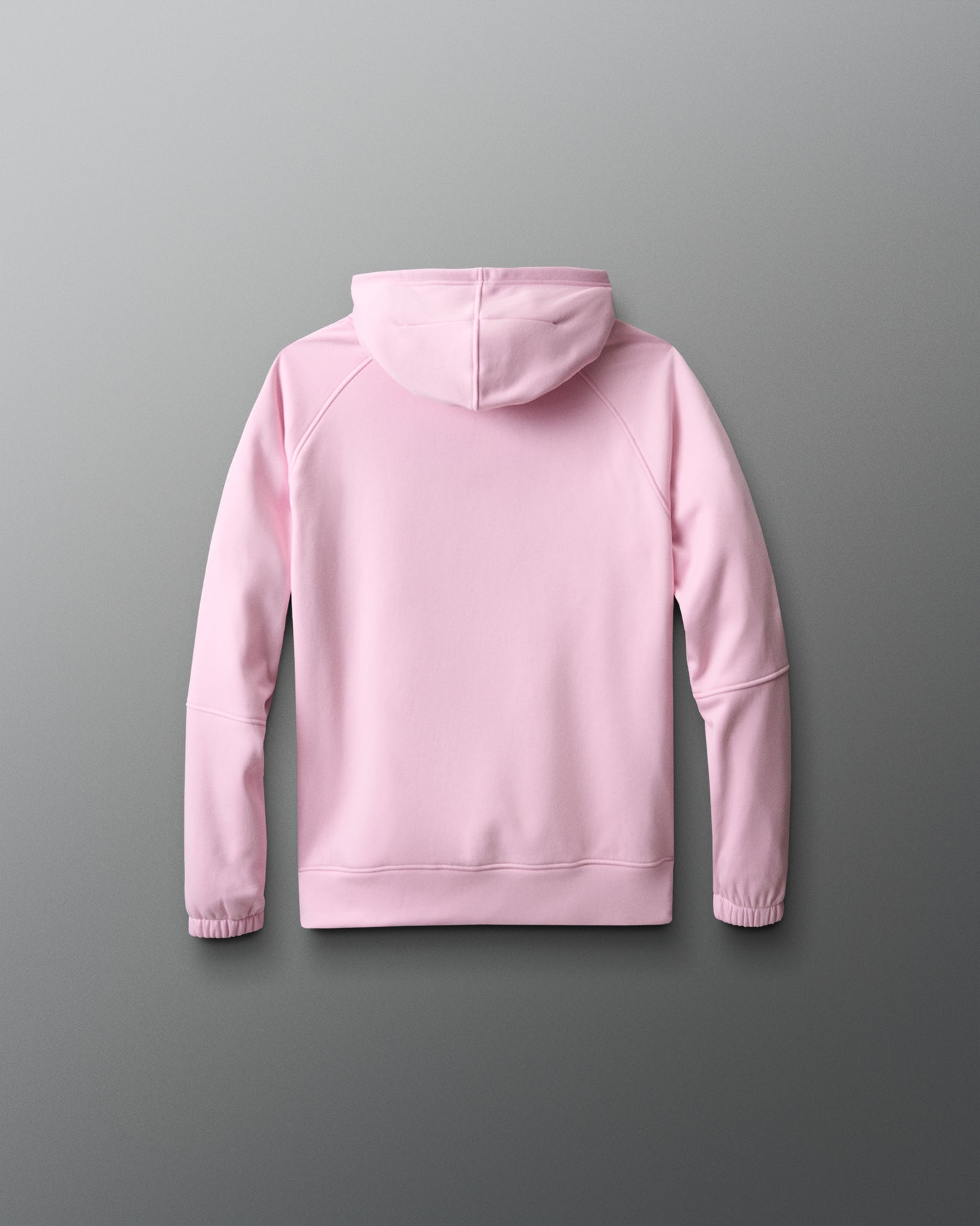 Pink hoodie on a gray background
