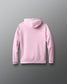 Pink hoodie on a gray background