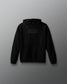 Black hoodie with 'RUDIS' logo on a gray background