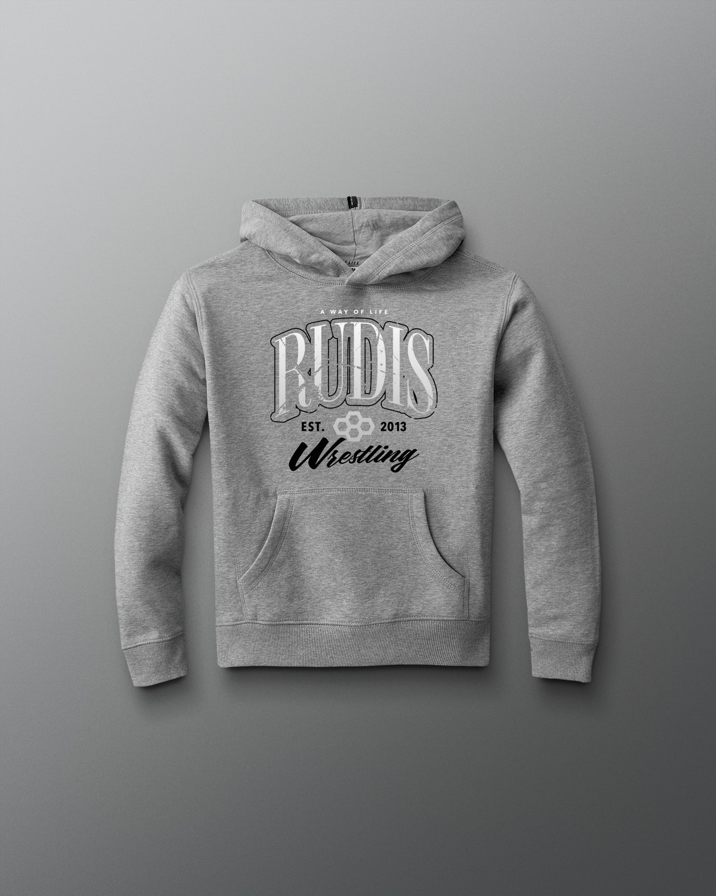 Sweat à capuche en polaire confortable pour jeunes lutteurs RUDIS