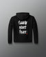 Sweat à capuche en polaire confortable pour jeunes de style gothique