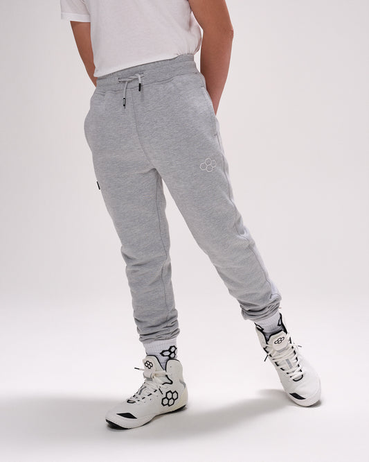 Pantalon de jogging en polaire épaisse RUDIS Titan pour jeunes - Gris athlétique