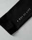 Black fabric with 'A Way of Life' text on a light gray background