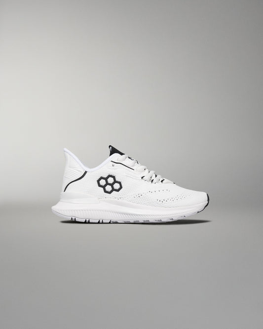 RUDIS Journey Knit Youth Training Shoes - White/Neon